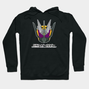 Kamen Rider Thouser Purple Eyes Hoodie